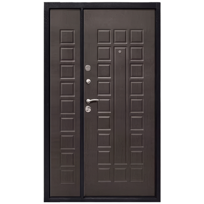 Вхідні двері ТАРІМУС Варшава 1200 метал/мдф Венге