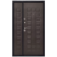 Вхідні двері ТАРІМУС Варшава 1200 метал/мдф Венге